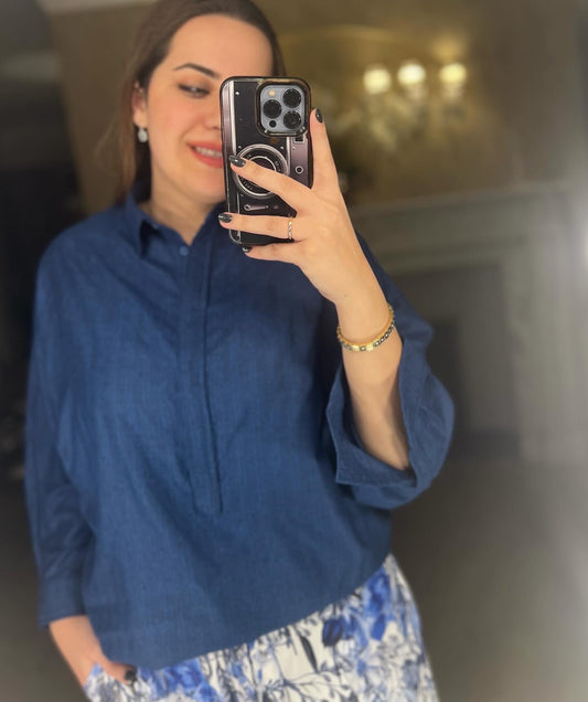 A Blouse in Blue