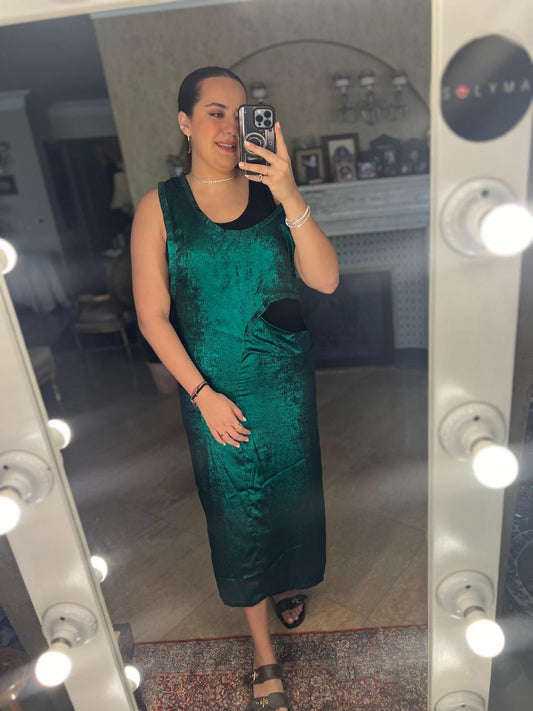 BB Green dress