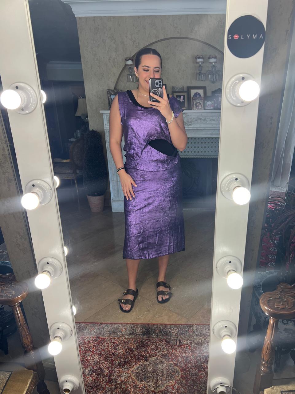 BB Purple dress