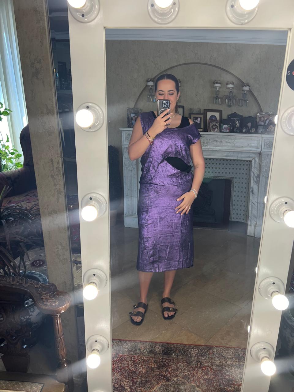 BB Purple dress