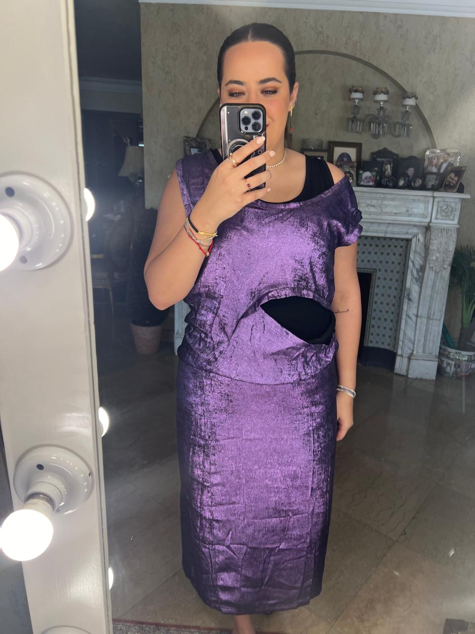 BB Purple dress