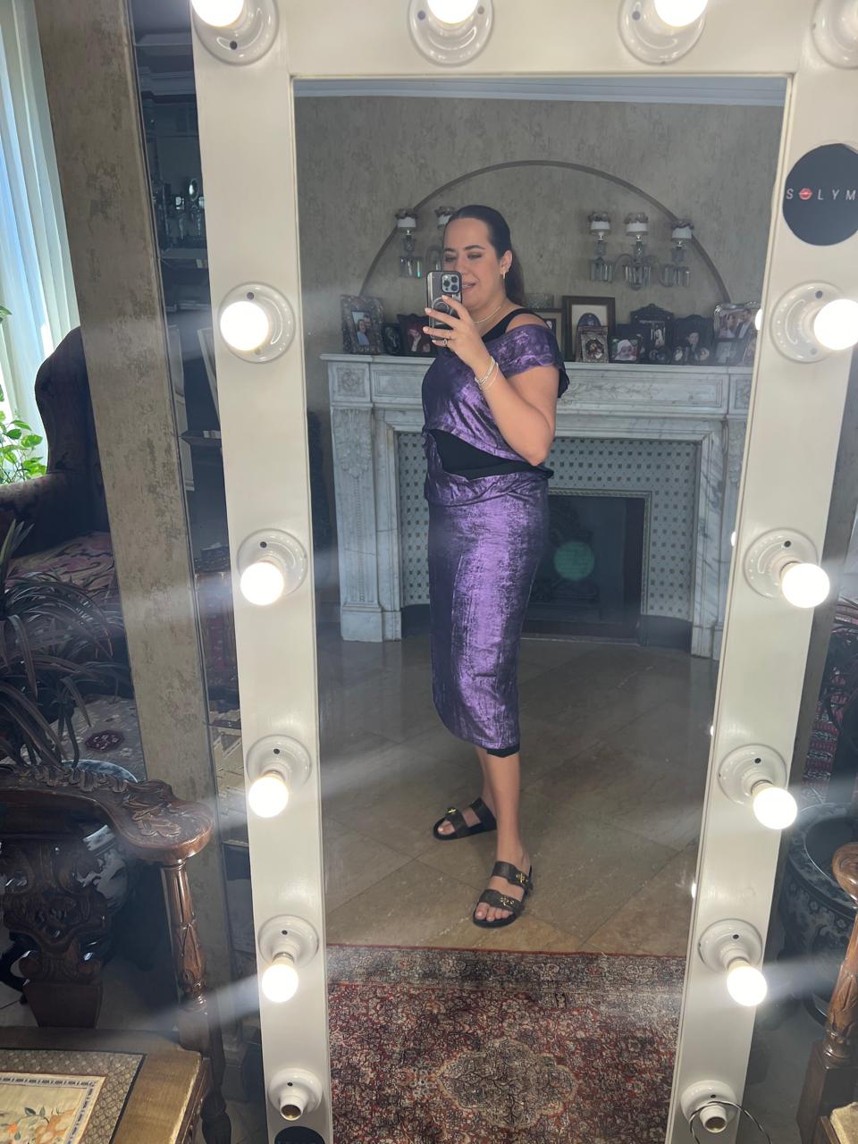 BB Purple dress