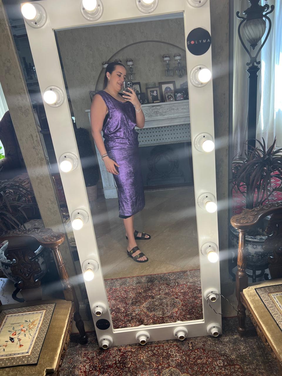 BB Purple dress